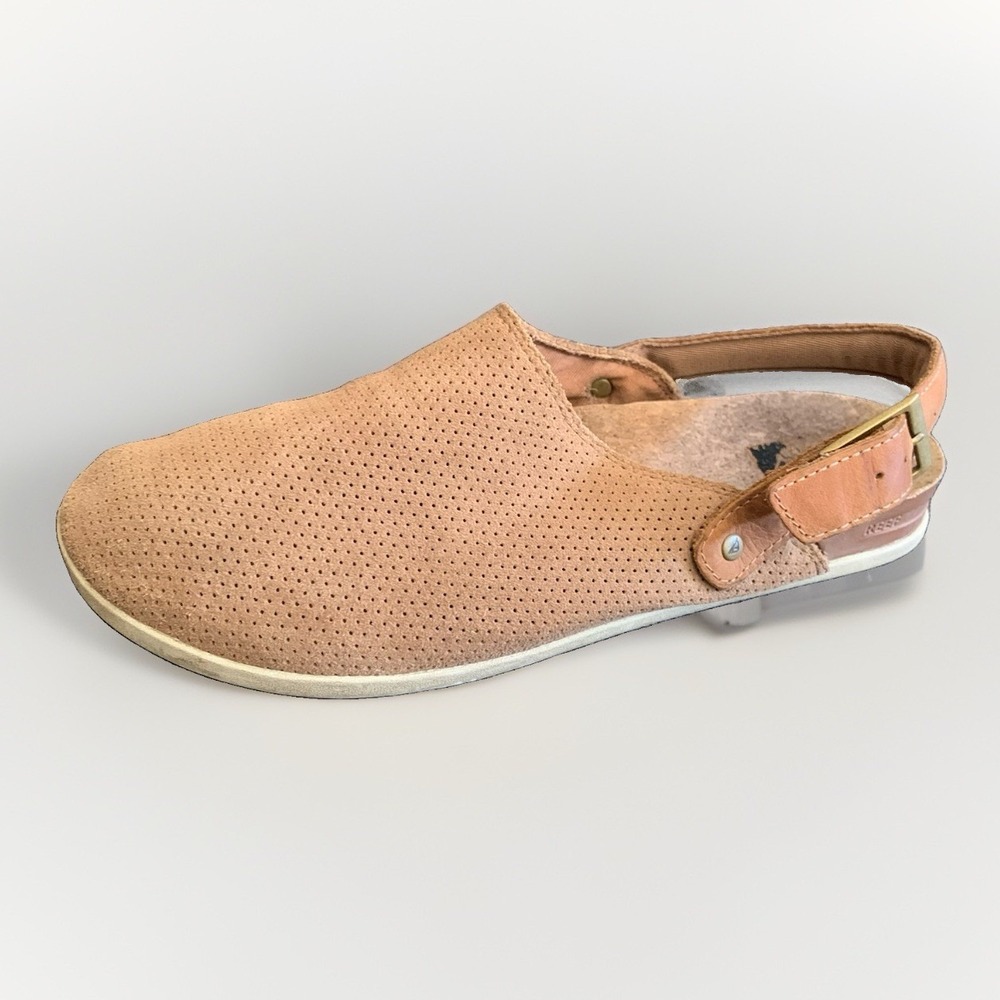 REEF Cushion Sage Suede Slip-On Clogs